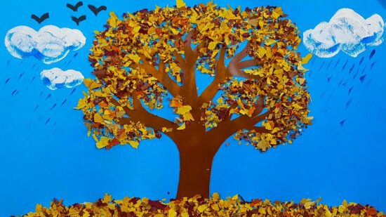Публикация «Осеннее дерево из фетра» размещена в разделах