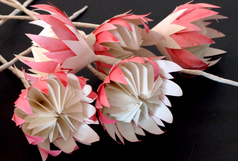 Цветы из бумаги оригами своими руками