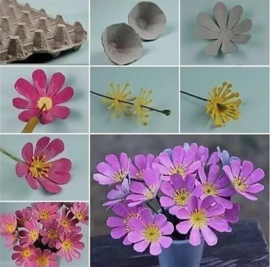 Цветы из бумаги — 160 фото и видео описание создания