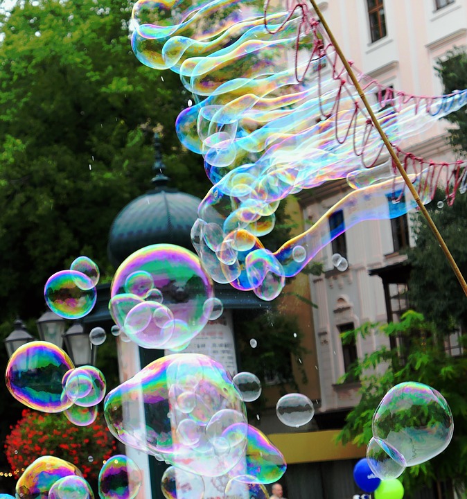 Шоу мыльных пузырей для детей и не только как идея для малого бизнеса